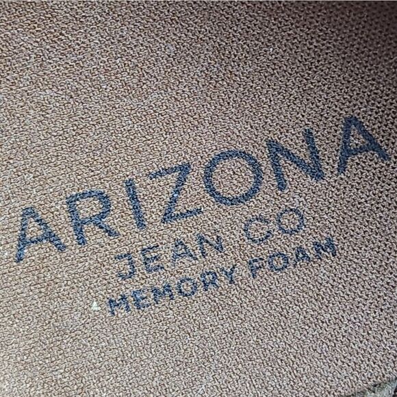 ☔️💛Arizona Brown "Gale" Memory Foam Ankle Booties Size 8W - Picture 11 of 12